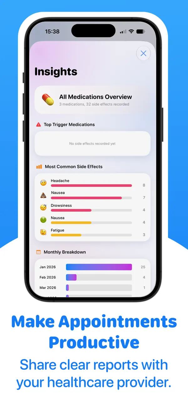 Medicine Tracker: Side Effects screenshot 4