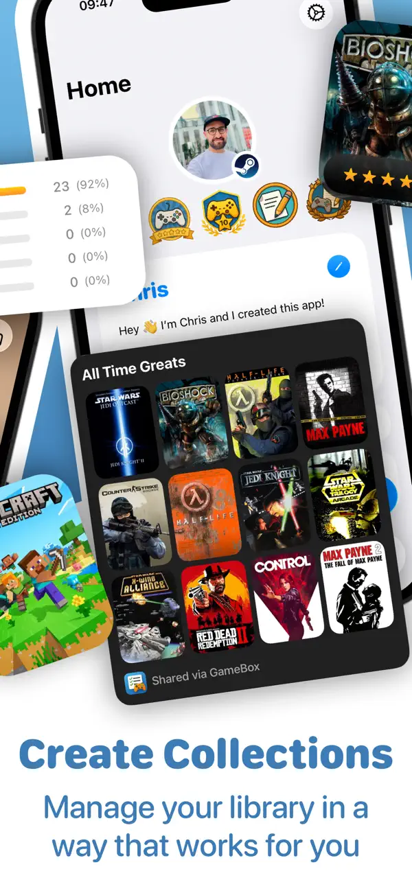 Game Shelf: Rate Video Games screenshot 4